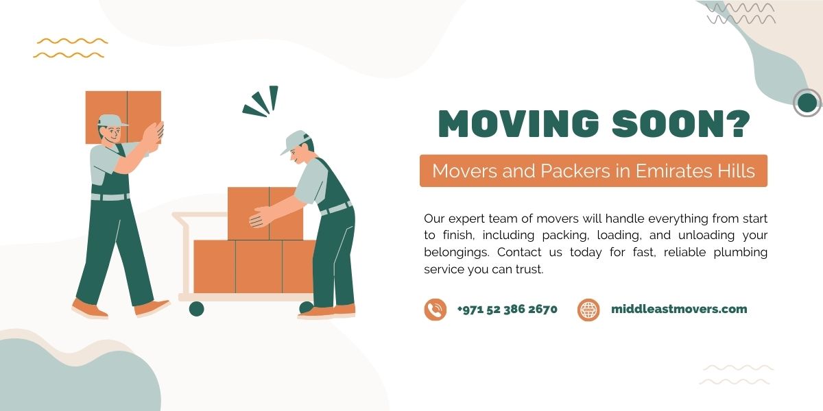 Movers and Packers in Emirates Hills